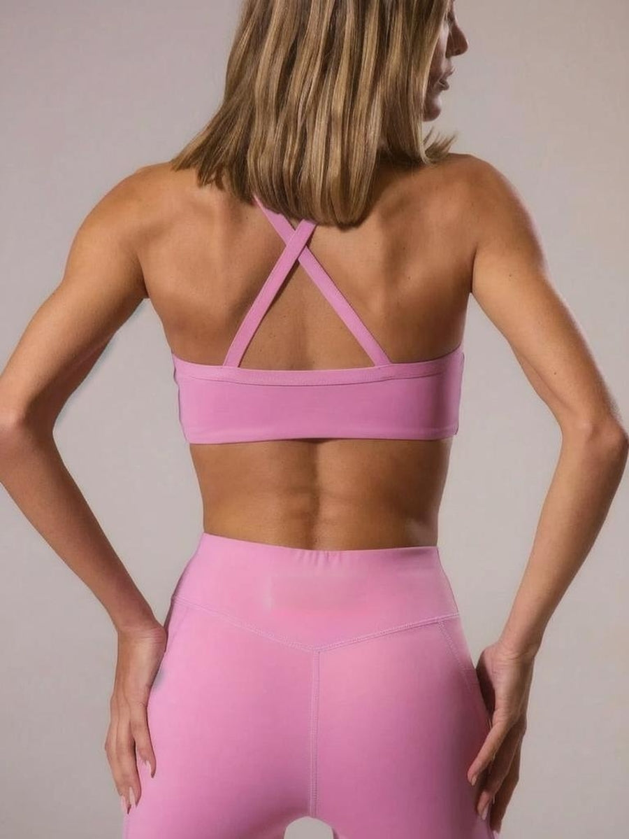 Sport Women Cross Back Top amp Leggings Sports Sets Gym Fitness