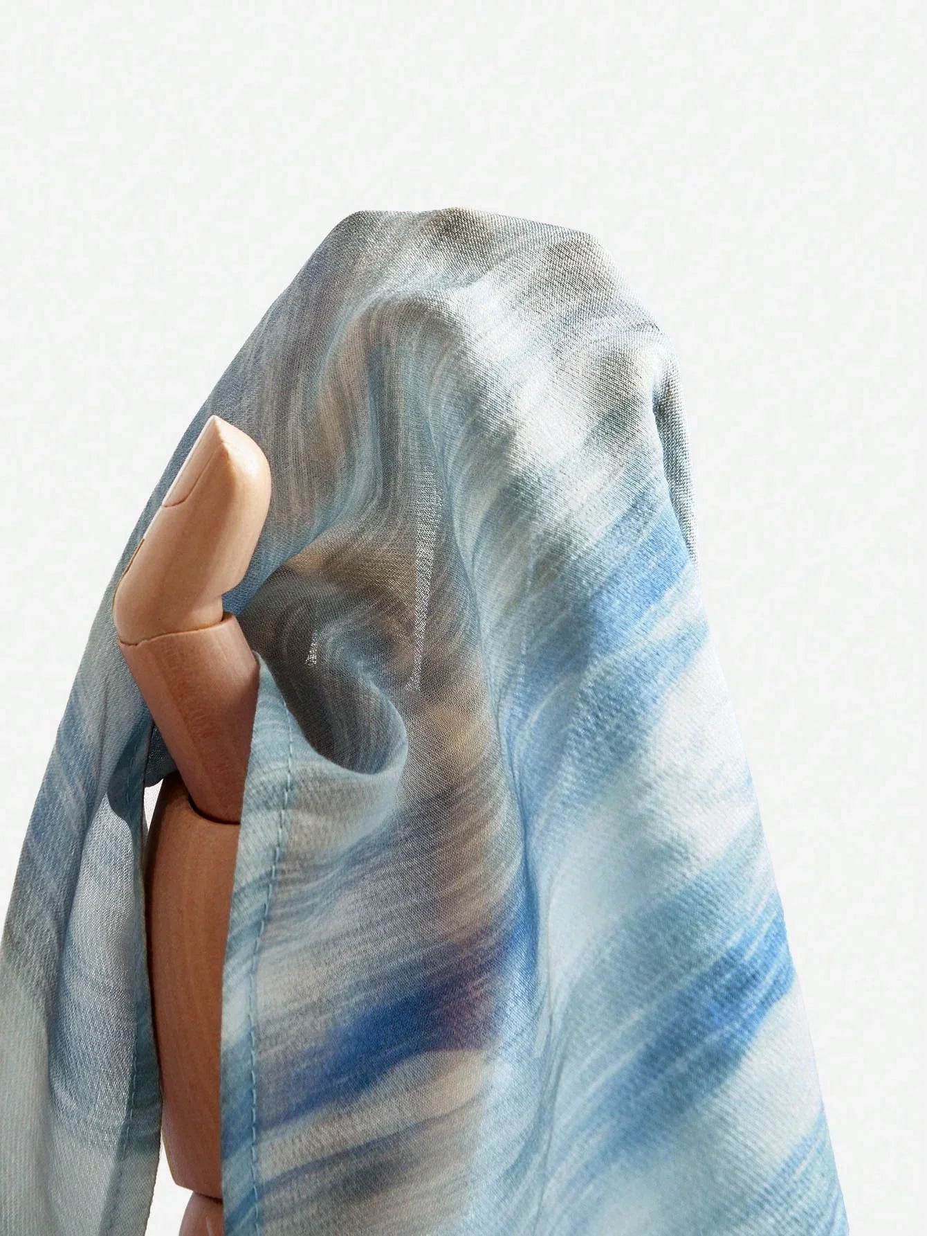 Spring Design Elegant Pleated Tie Dye Women Dress Dress Blouse