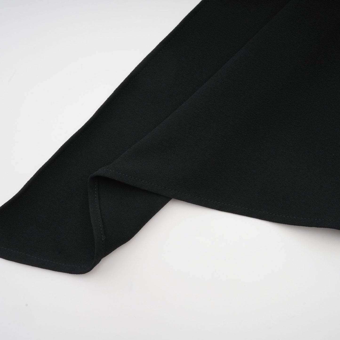 Suzanne black pleated jacket trousers matching set