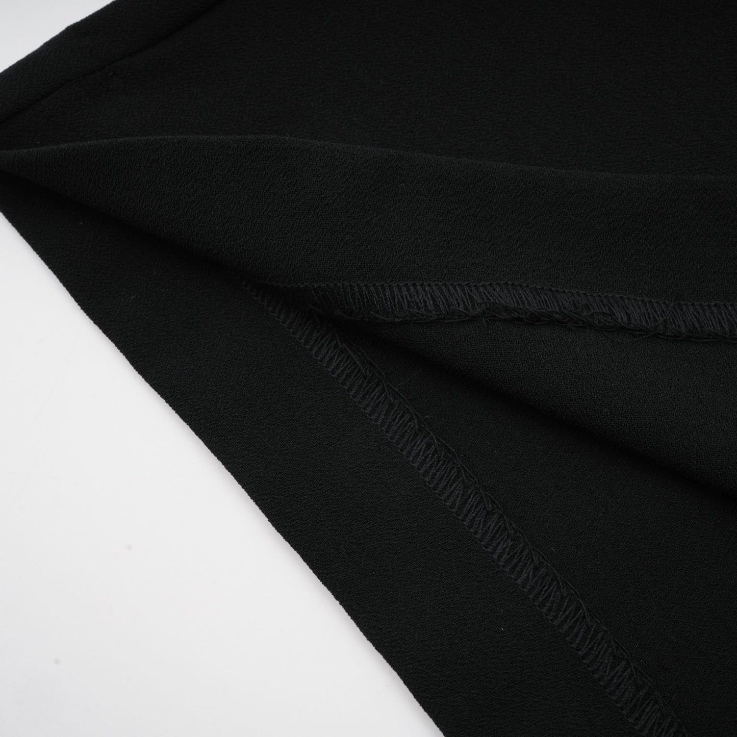 Suzanne black pleated jacket trousers matching set