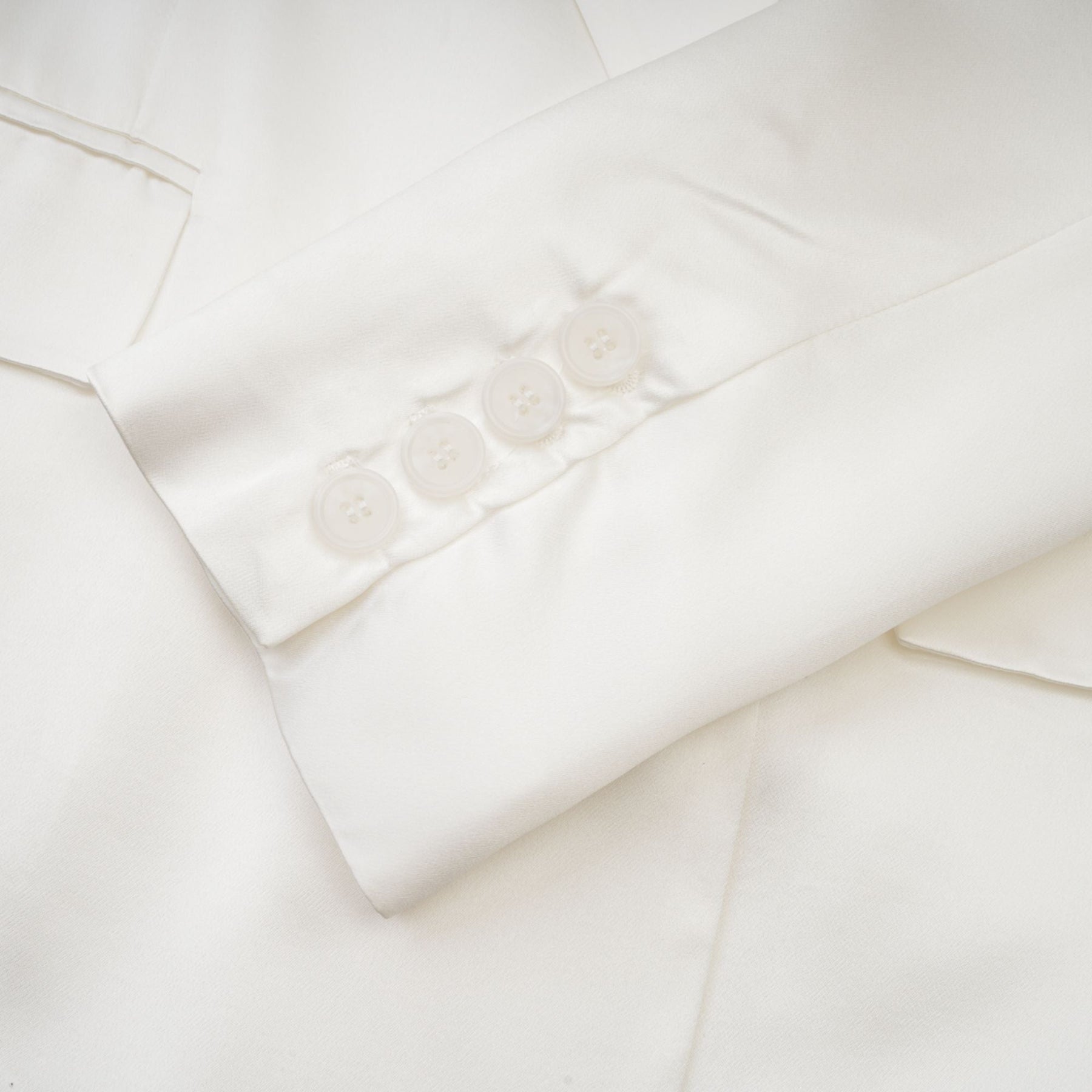 Sylvie white doublebreasted blazer