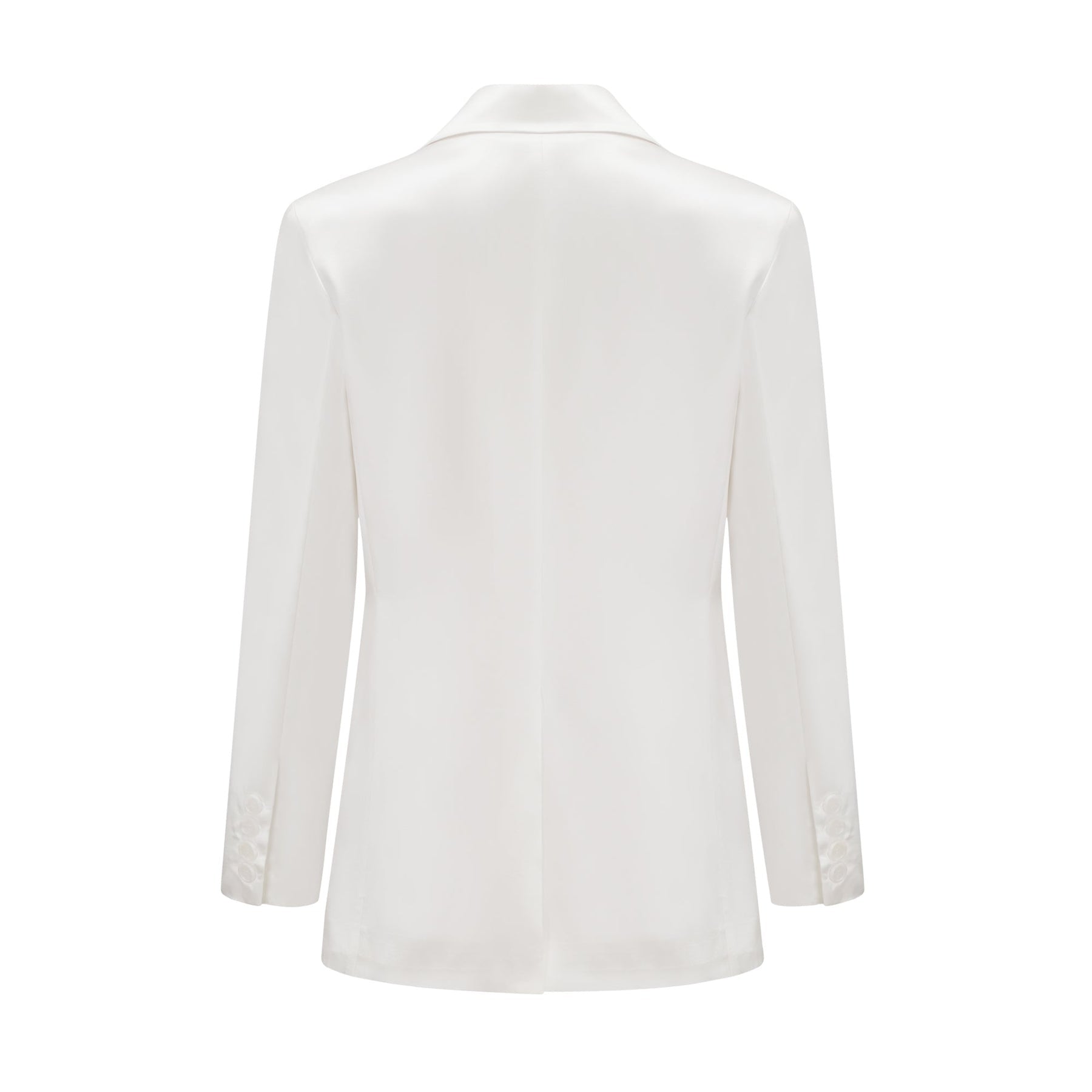 Sylvie white doublebreasted blazer