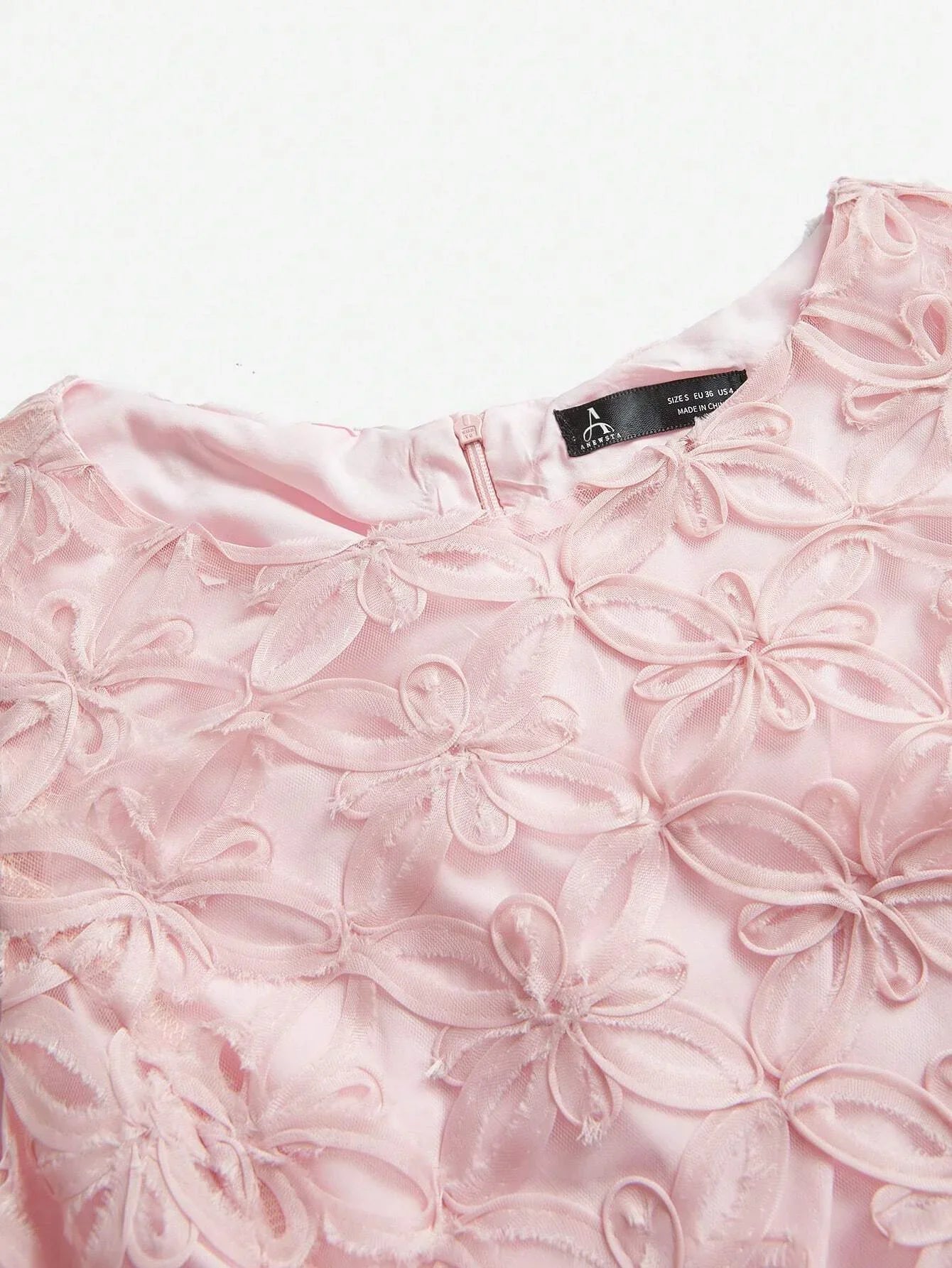 Textured Romantic Sweet Princess ALine Sleeveless Midi Dress Maxi Women Outfit