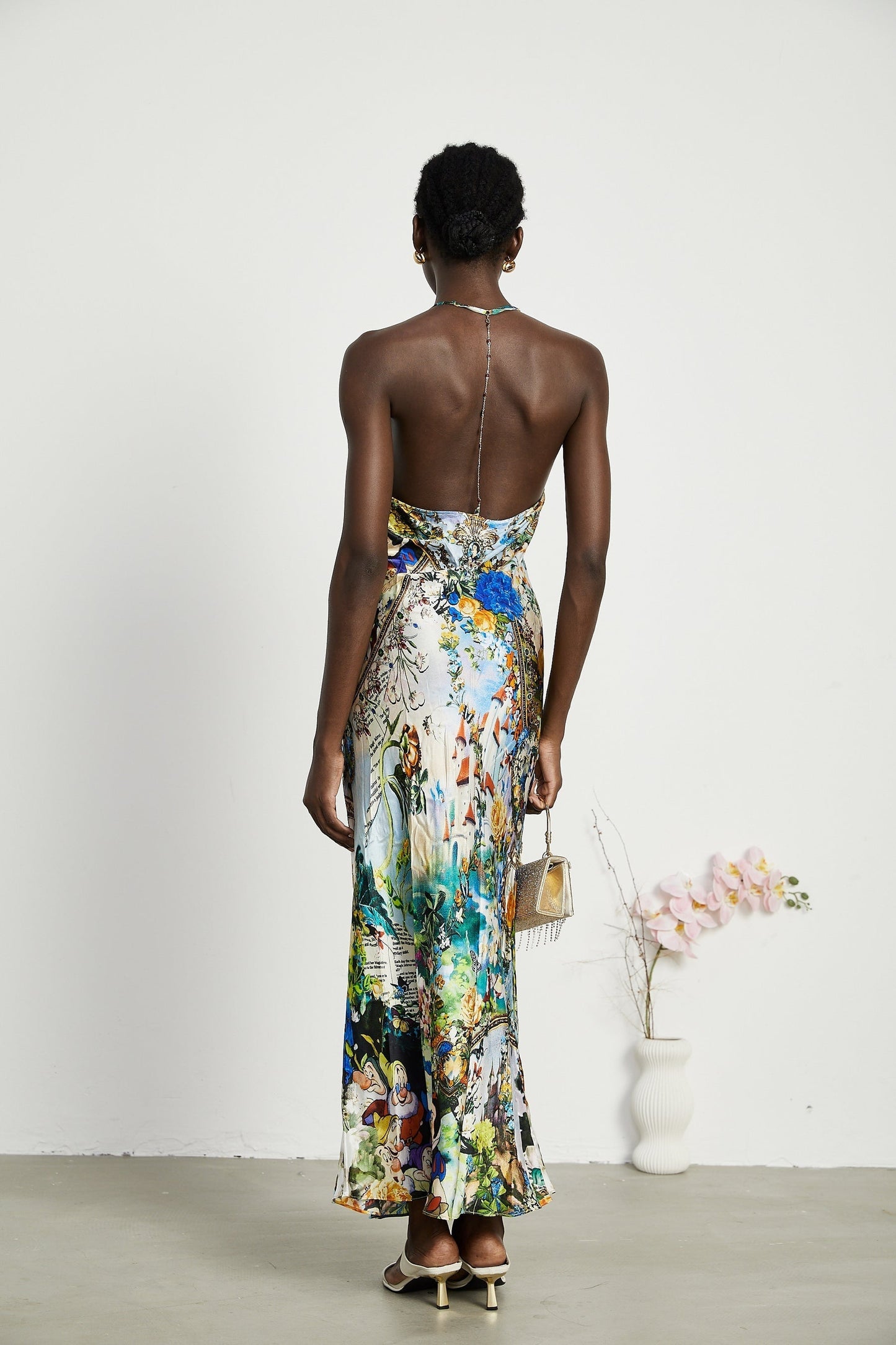 Valérie chainembellished maxi dress