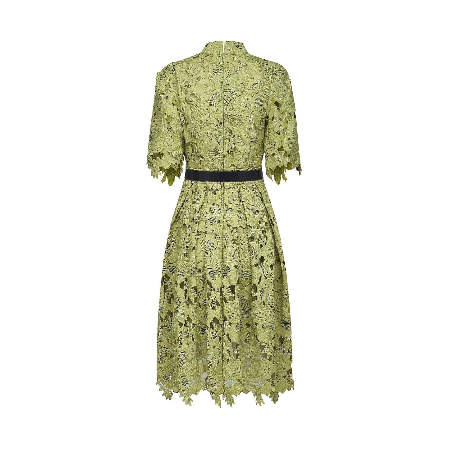 Valerie embroidered mini dress with cut out details short length sleeveless floral design