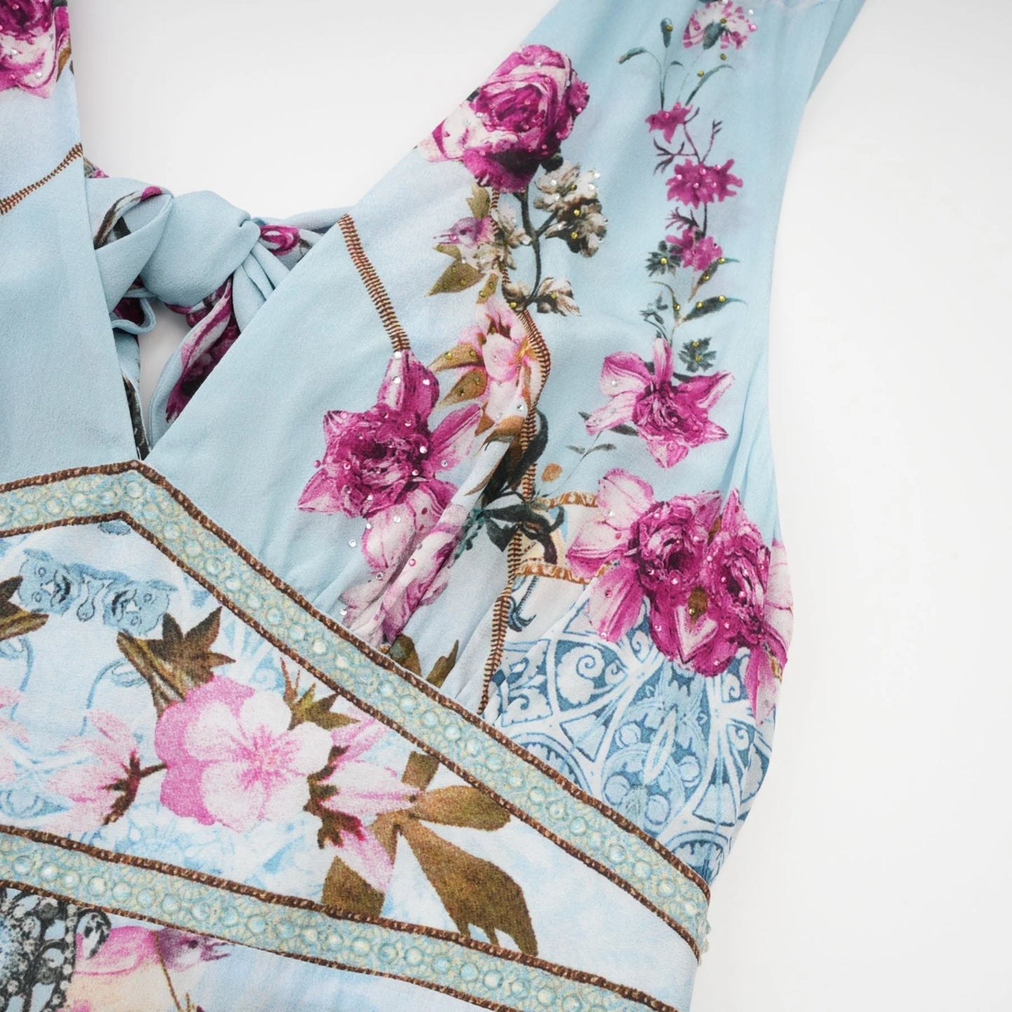 Victoire floralprinted midi dress