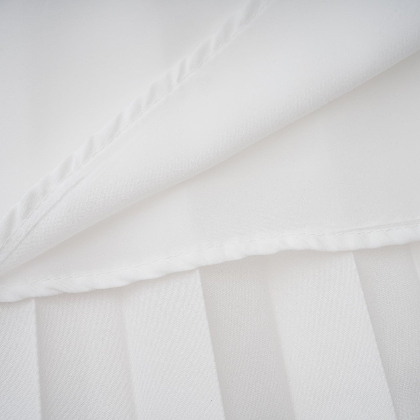 Vienne White LaceUp Pleated Maxi Dress