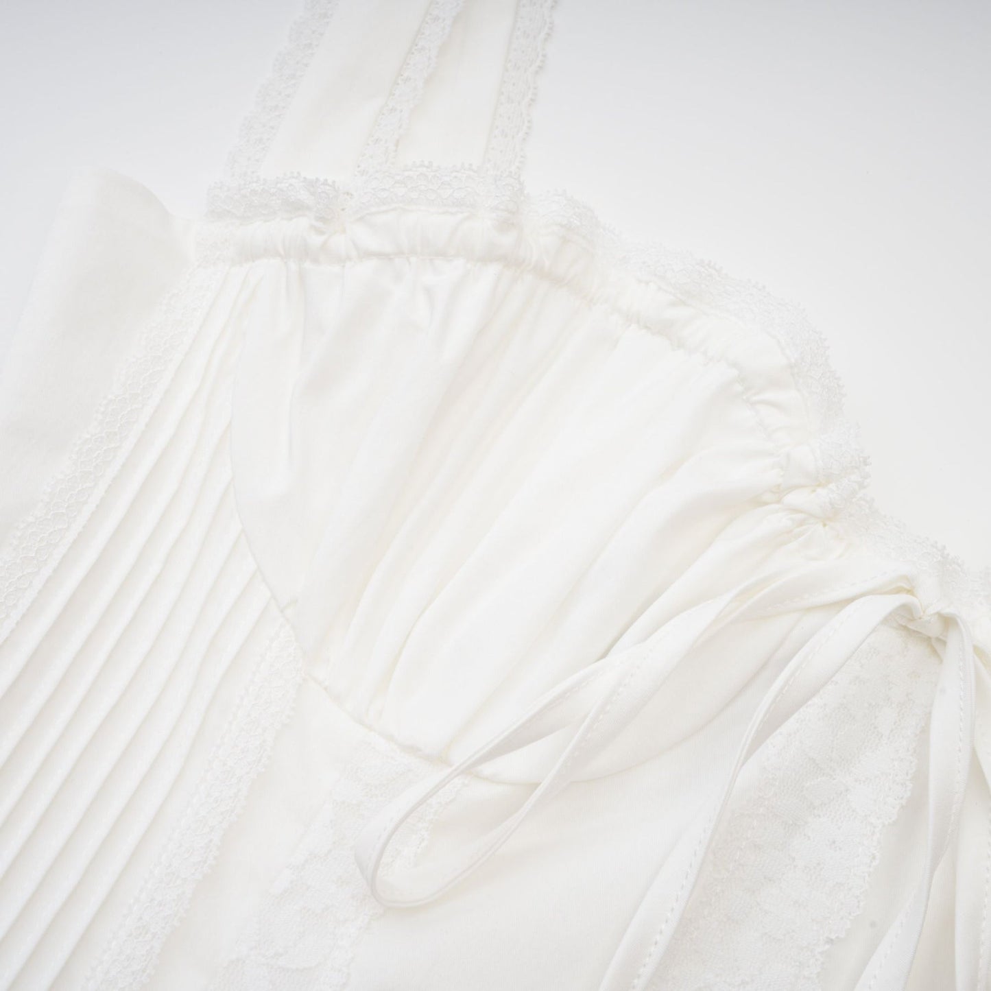 White corset style mini dress called Camille