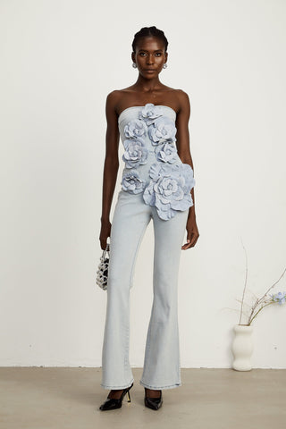 Denim Jumpsuit & Rompers