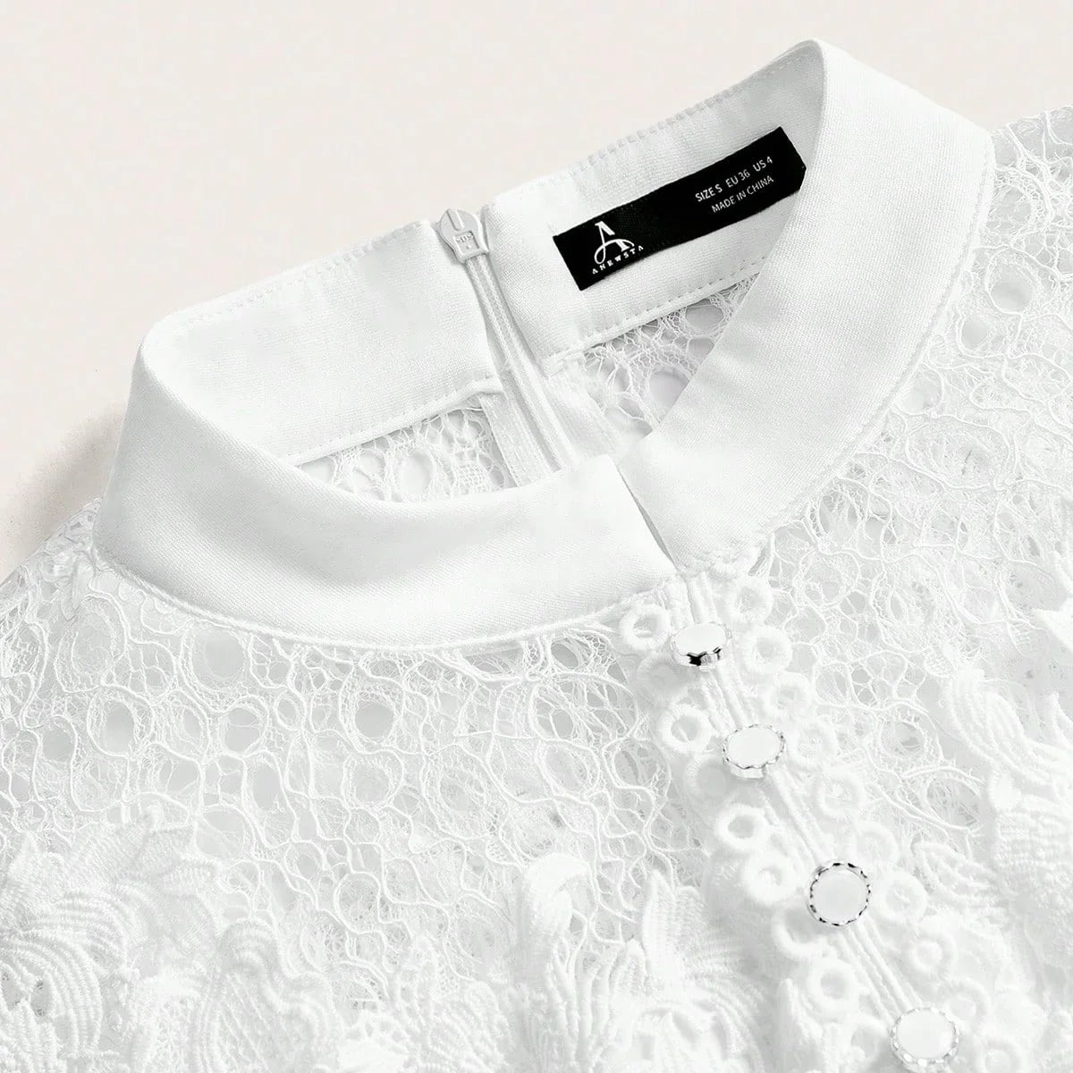 Women Lace Style Long Sleeve Dress Spring Outfits For Women