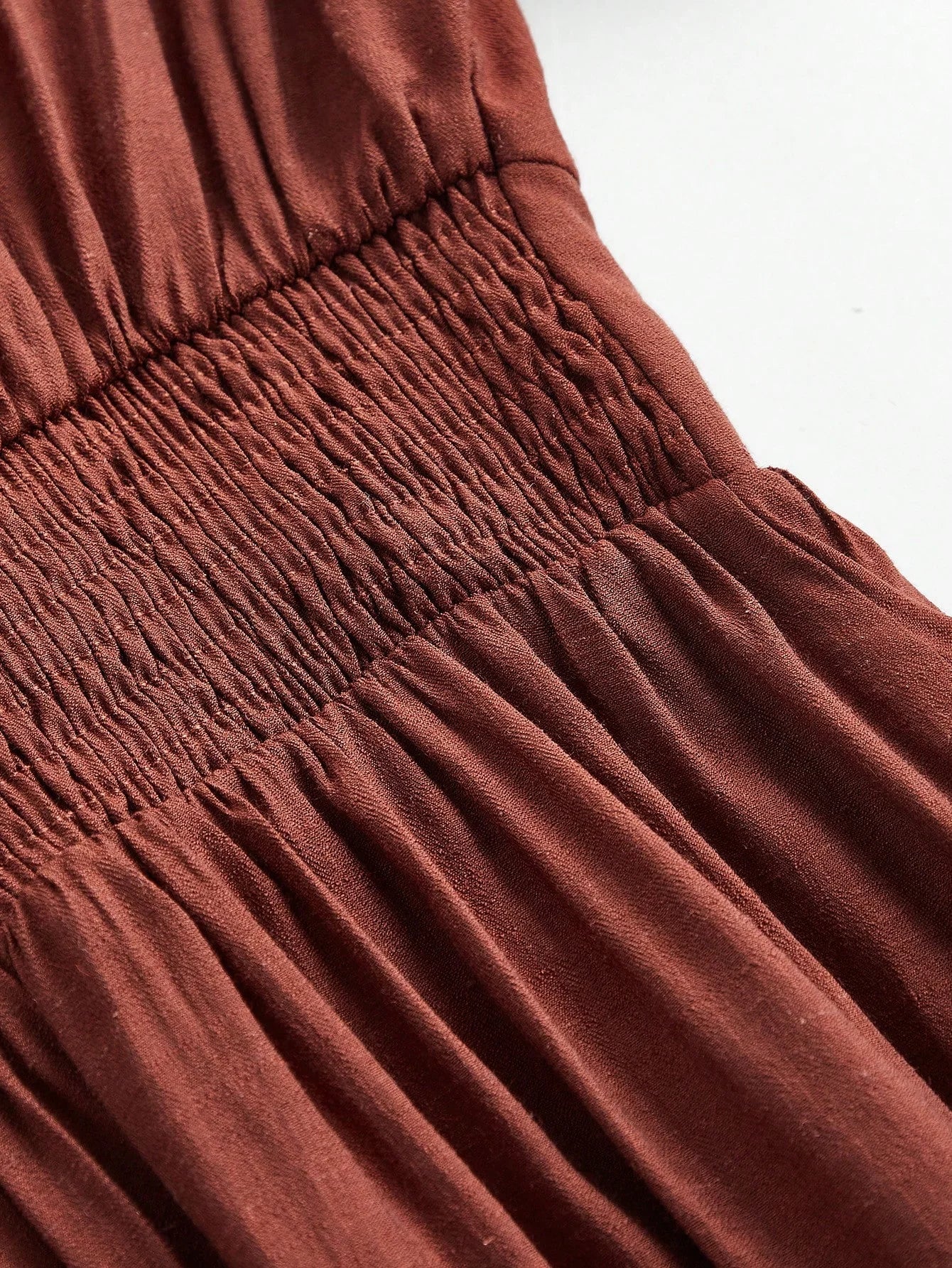 Womens Design Sense VNeck SingleBreasted Twist Waist Long Dress Suitable For Festival Going Out