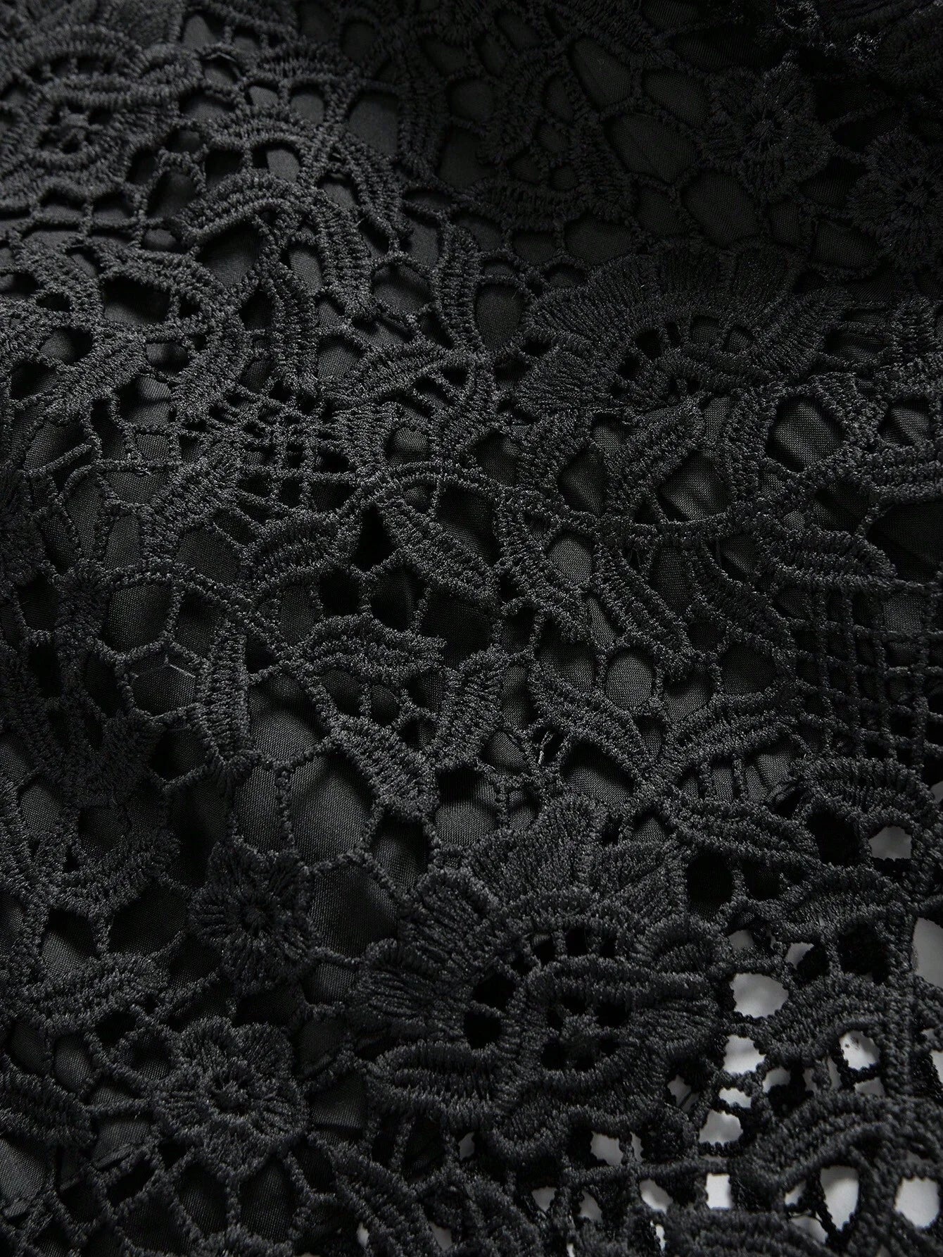 Womens SpringAutumn Long Sleeve Elegant French Lace Waist Slim Dress