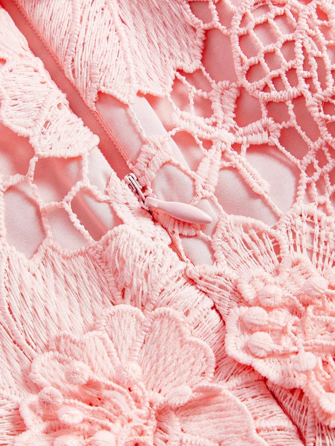 Womens Summer New Arrival Party amp Fashion 3D Floral Lace Dress