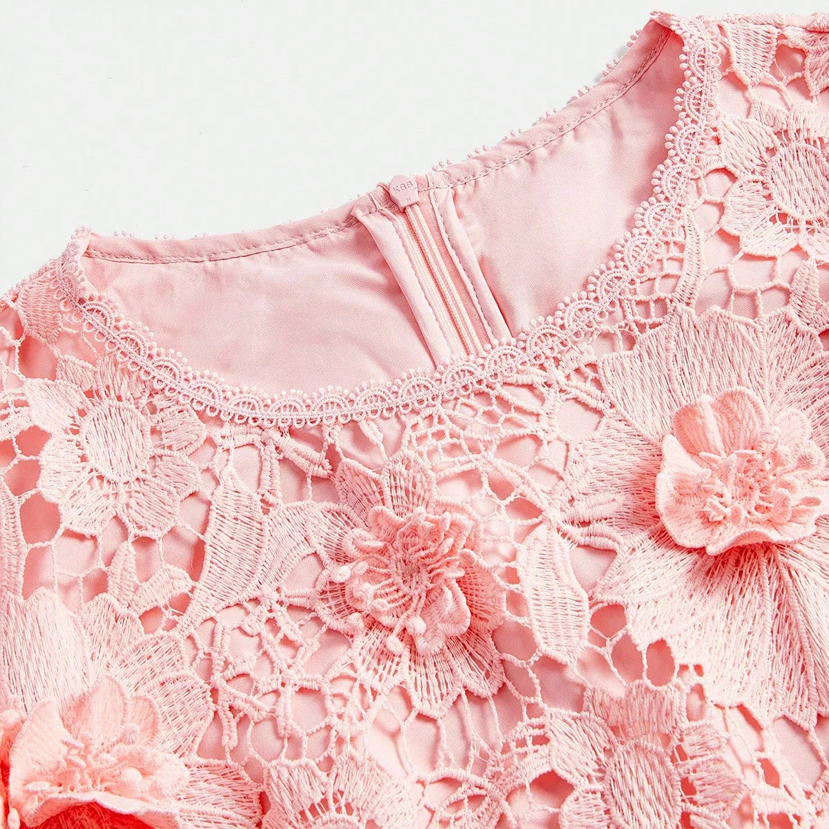 Womens Summer New Arrival Party amp Fashion 3D Floral Lace Dress