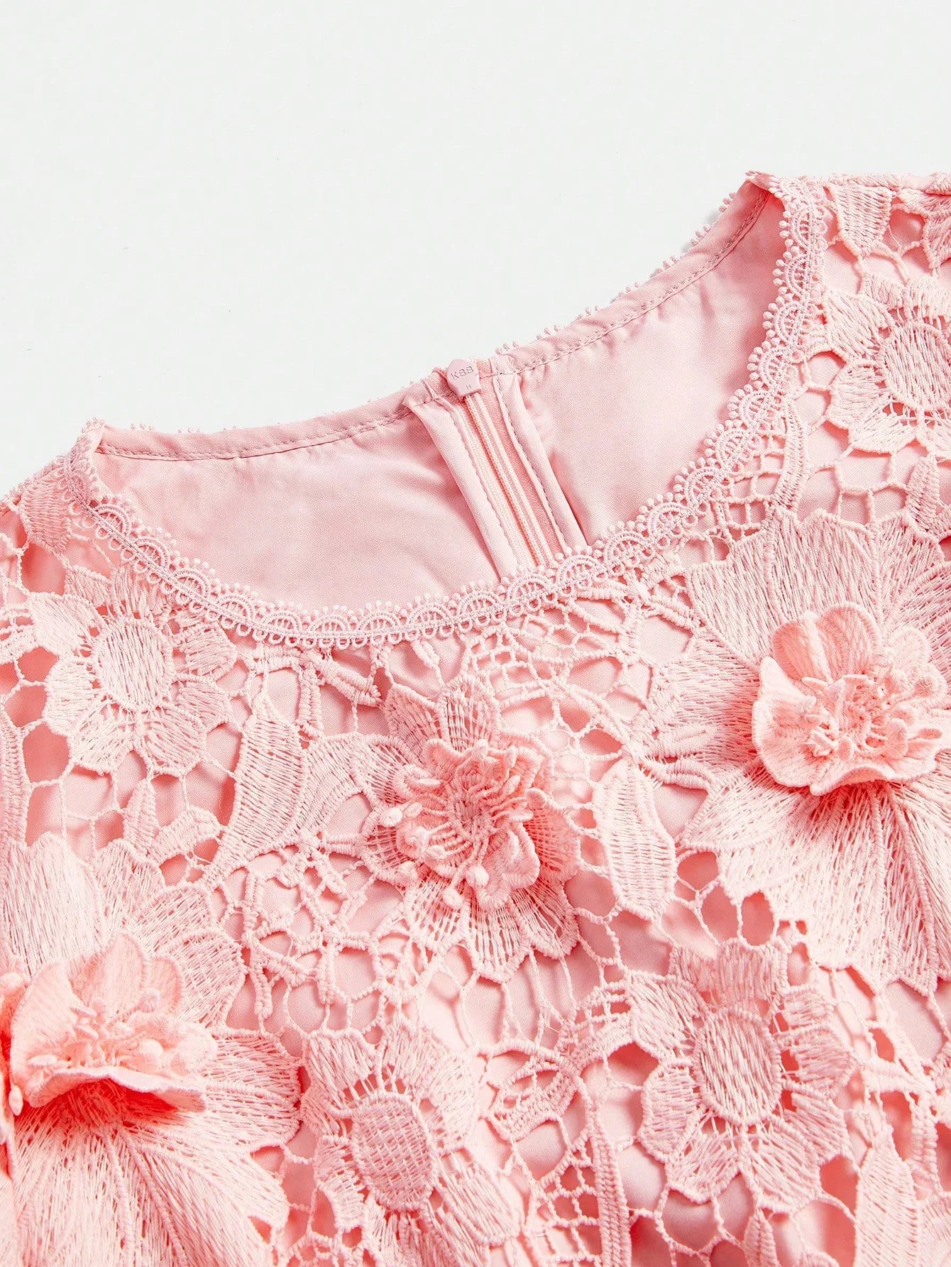 Womens Summer New Arrival Party amp Fashion 3D Floral Lace Dress