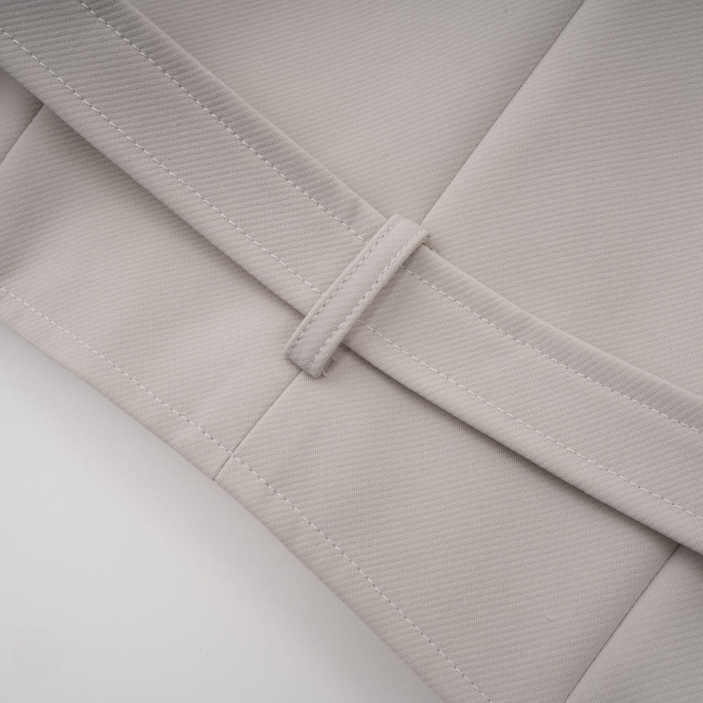 Zoé buckled cropped blazer skirt matching set