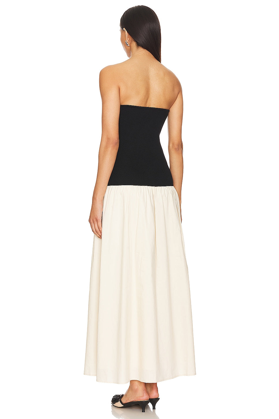 Tanner Combo Dress Line & Dot