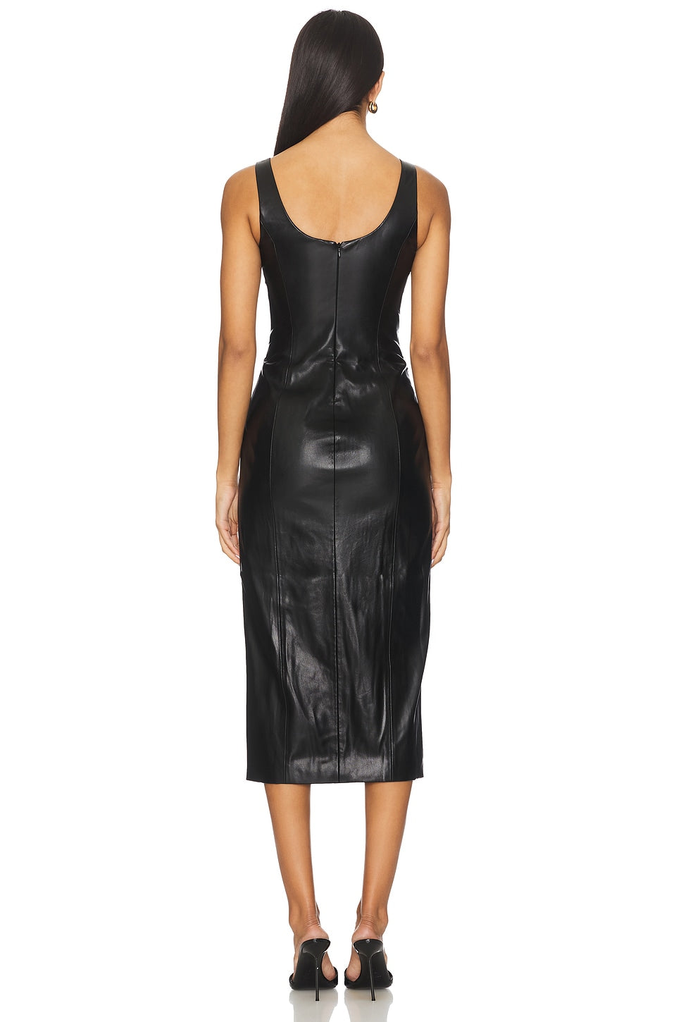 Kirby Vegan Leather Dress CAMI NYC