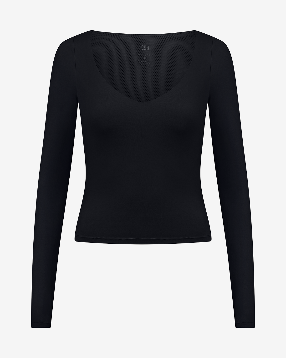 Form alina long sleeve top black