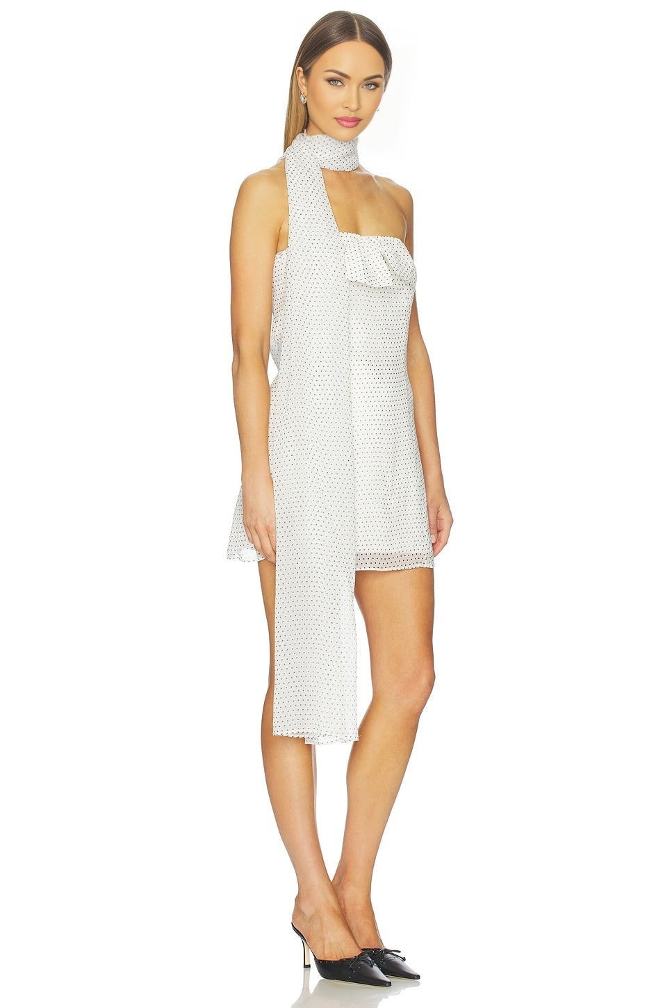 Monica Strapless Mini Dress With Scarf Tanner Fletcher