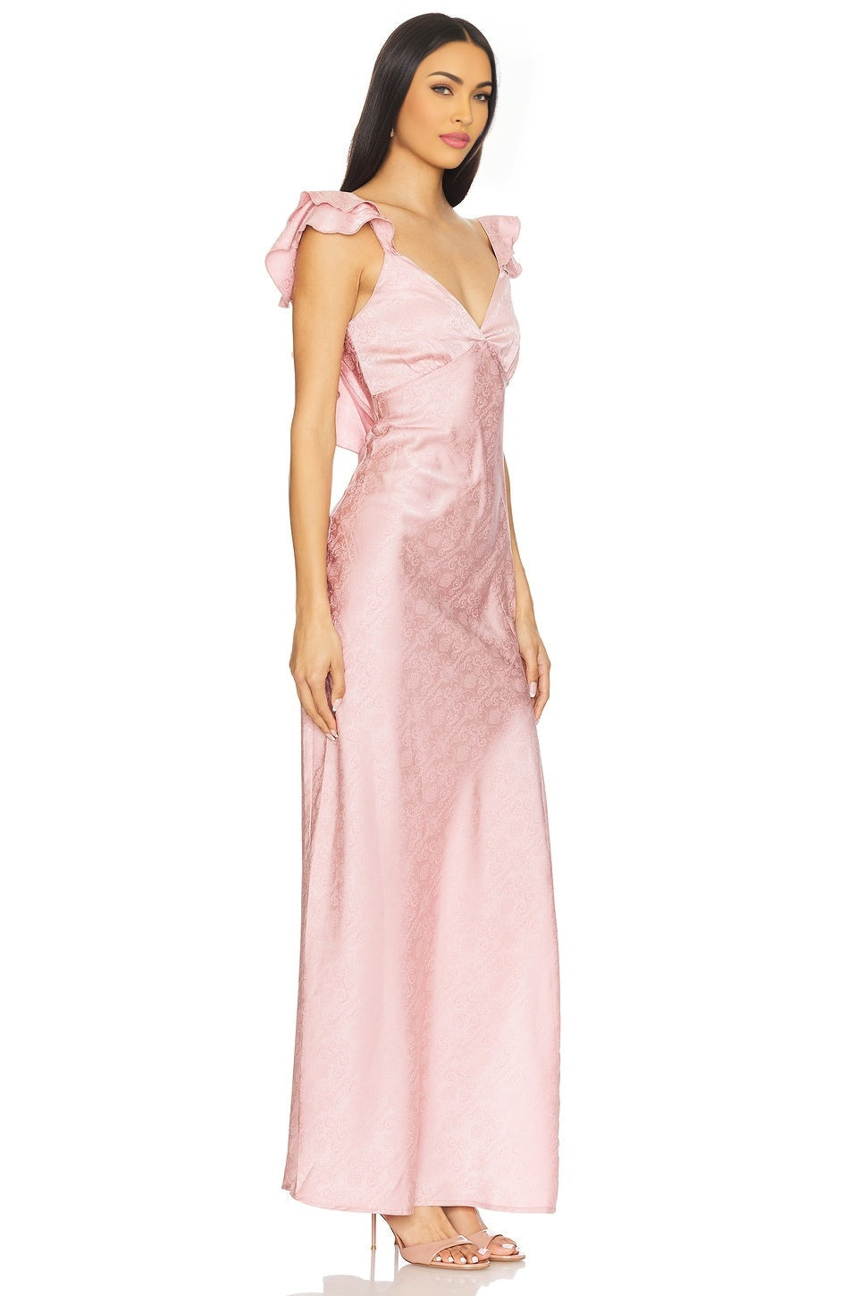 Becky Ruffle Maxi Dress MORE TO COME