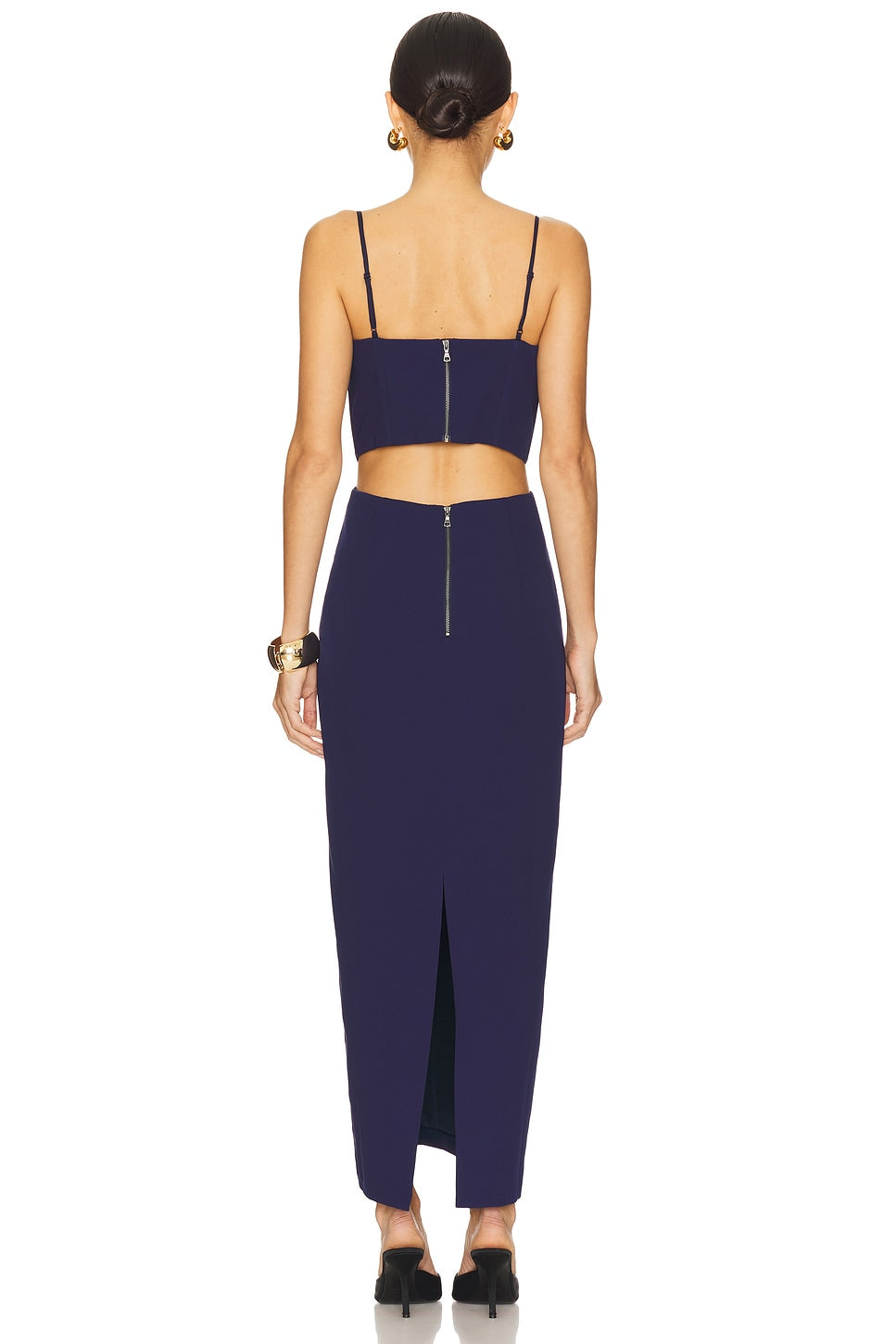 x Martini Midi Dress Bardot