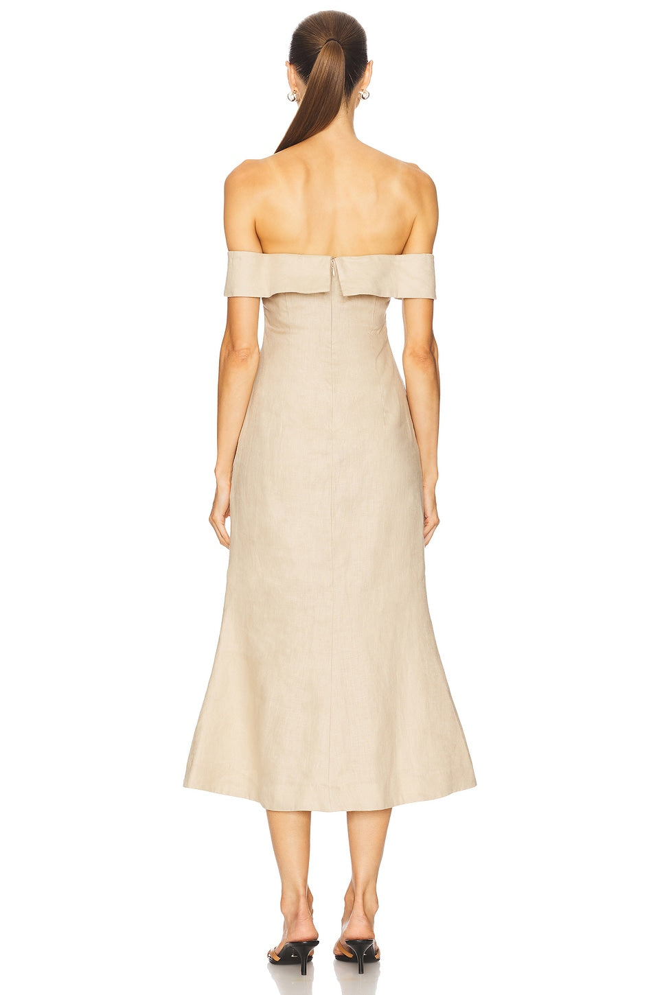 Harlow Linen Midi Dress Camila Coelho