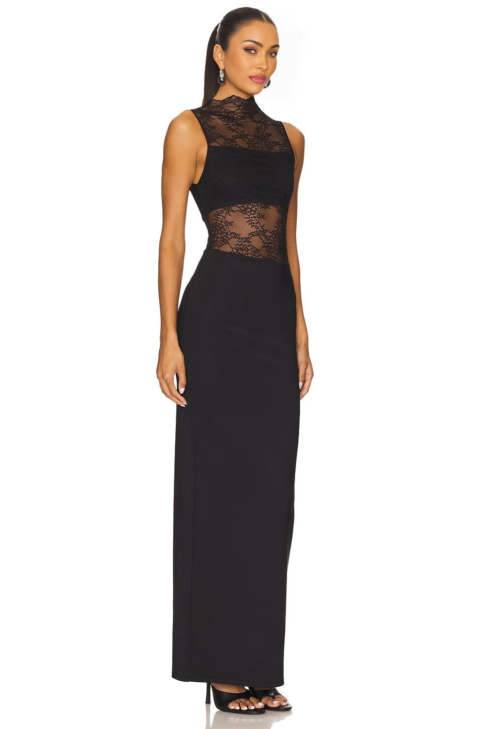 Nichol Maxi Dress With Bandeau Alice + Olivia