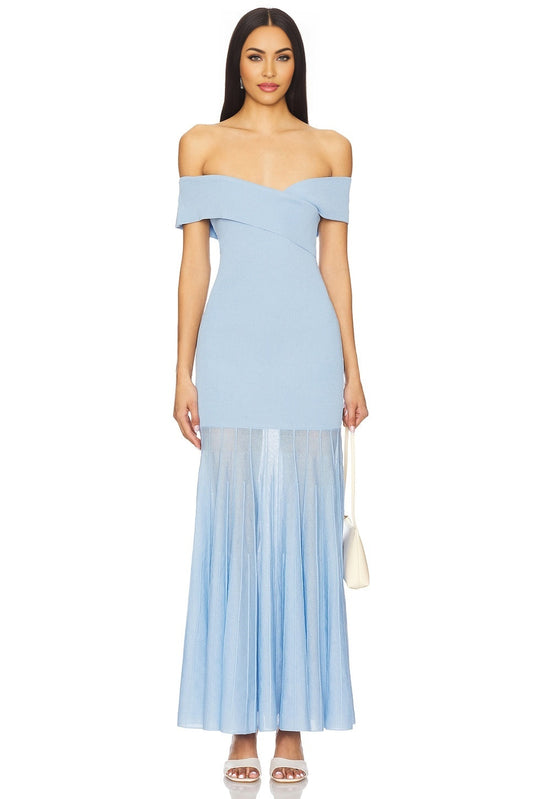 Rowan Sweater Dress Line & Dot