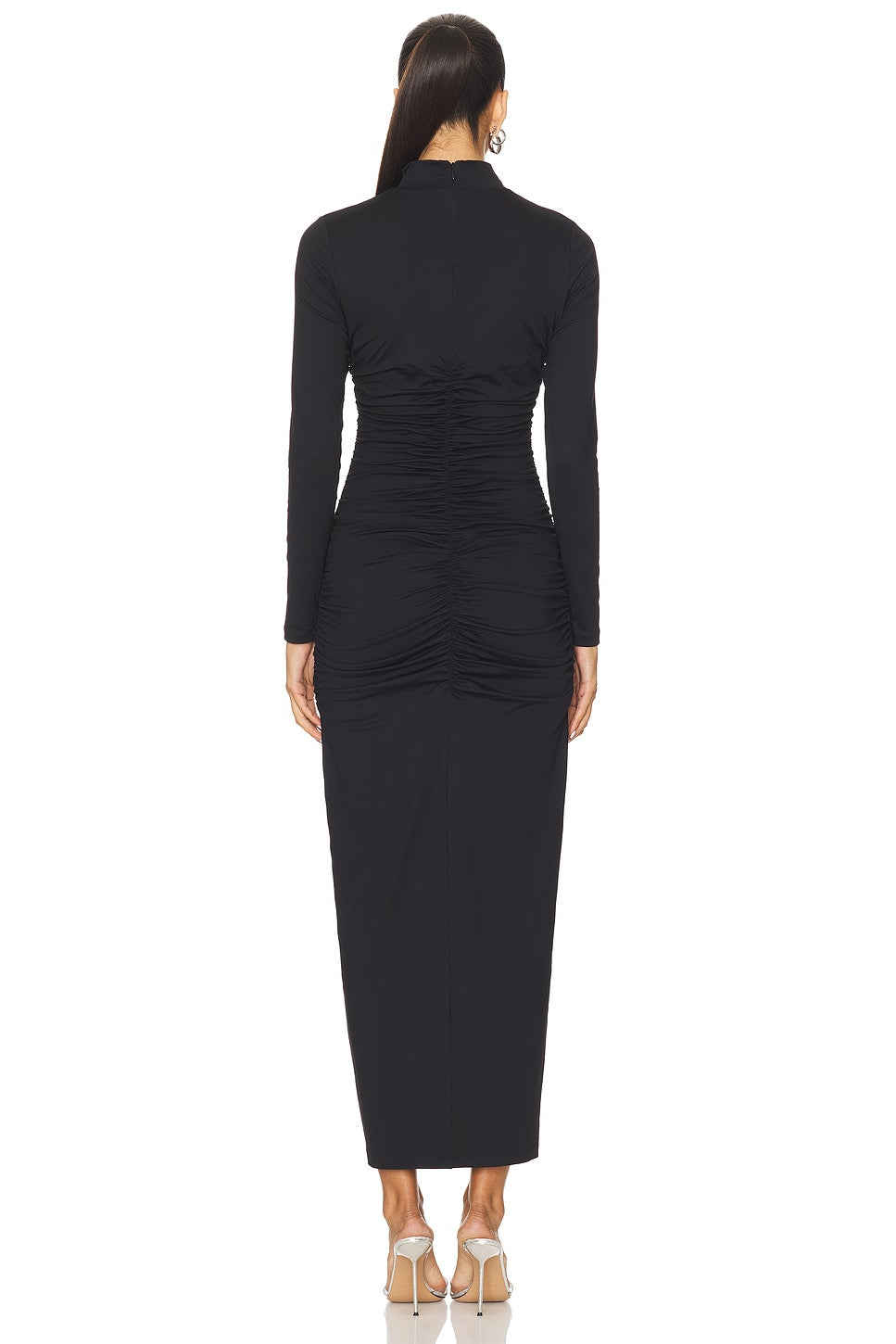 Mock Neck Long Sleeve Dress Susana Monaco