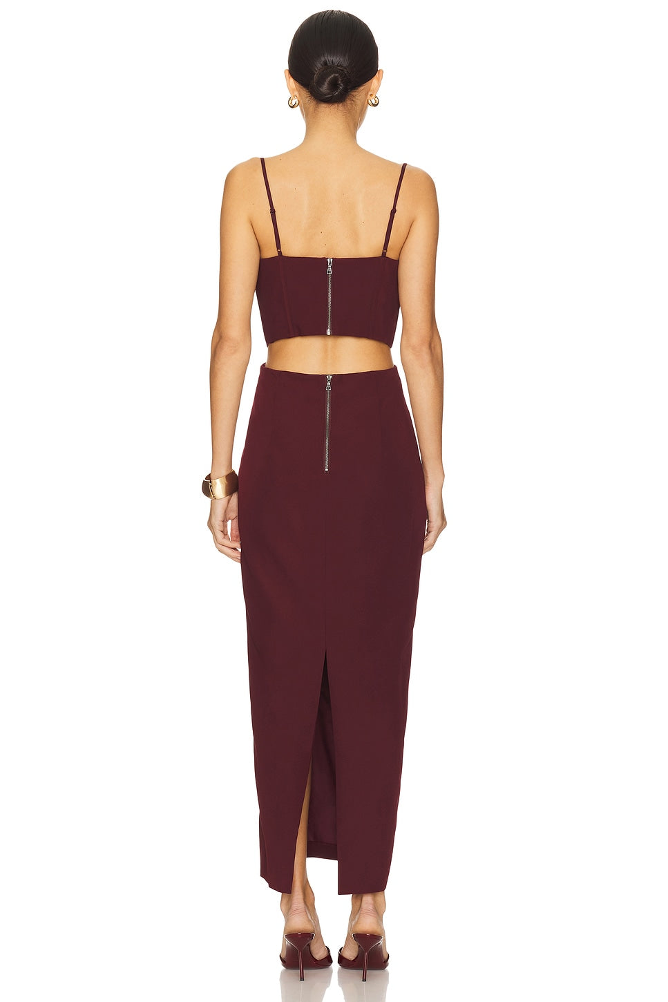 x Martini Midi Dress Bardot