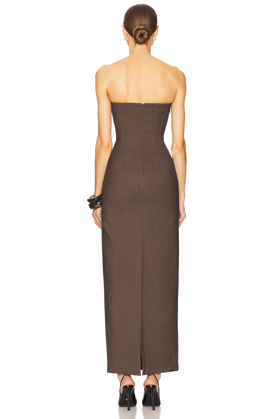 The Linear Suiting Dress Helsa