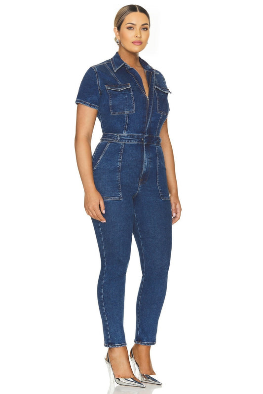 Fit For Success Jumpsuit Good American
