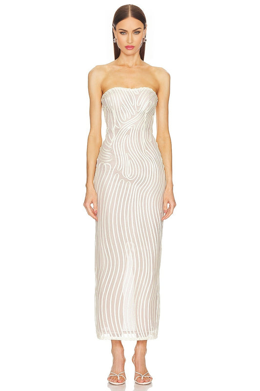 x Opal Midi Dress Michael Costello