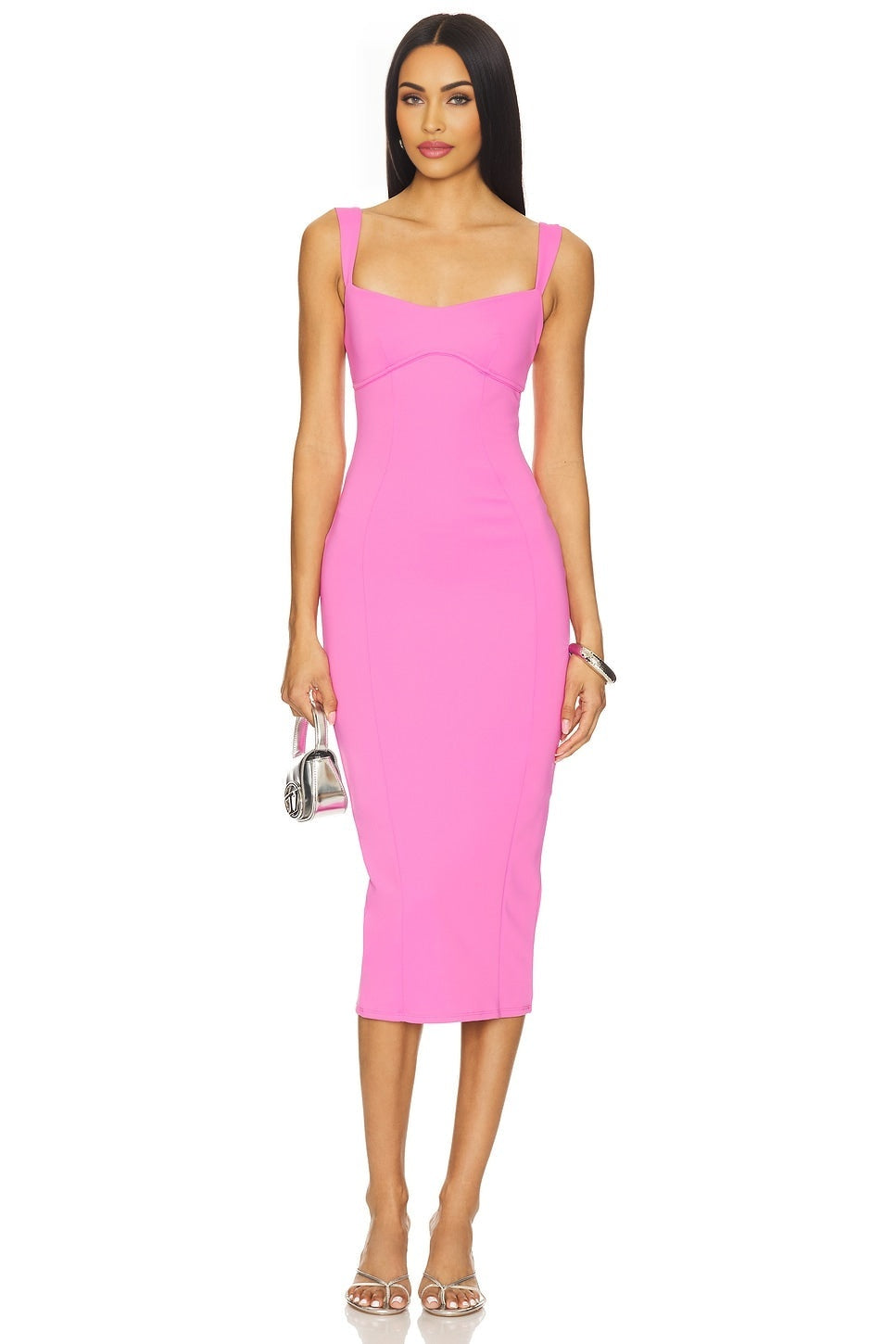 Sculpting Sweetheart Midi Dress Good American