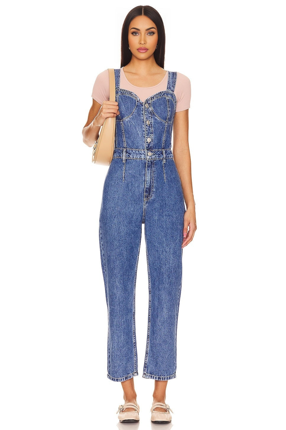 x x We The Free Kensington Jumpsuit Free People