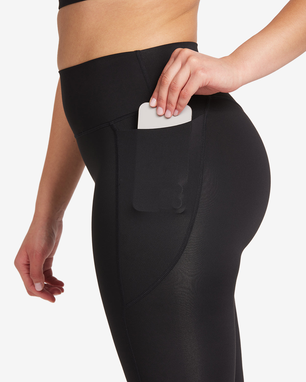 Activluxe contour pocket leggings black