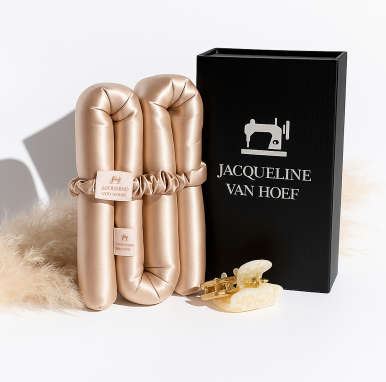 Jacqueline Van Hoef 100% Mulberry Silk Heatless Curling Rod Jacqueline van Hoef