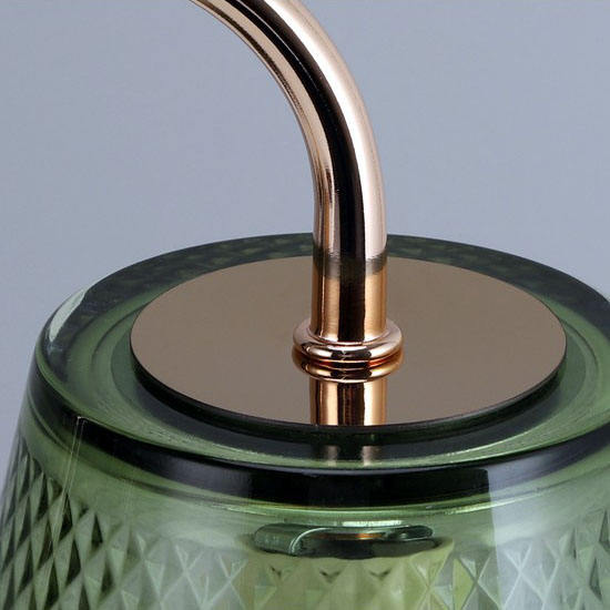 Van Hoef Electric Candle Warmer Aroma Burner – Metal & Glass