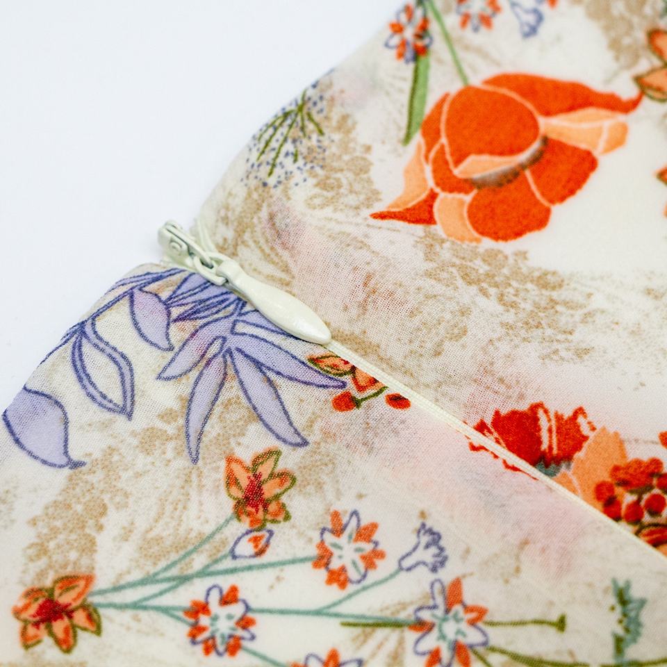 Maxi Dress – Floral Print – Crossover V-Neck – Bohemian Dinner Style