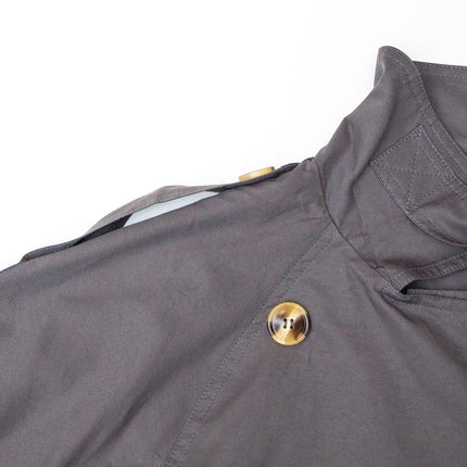 Trench Jacket – Double Breasted – Belted Short Design – Luxury Winter Style