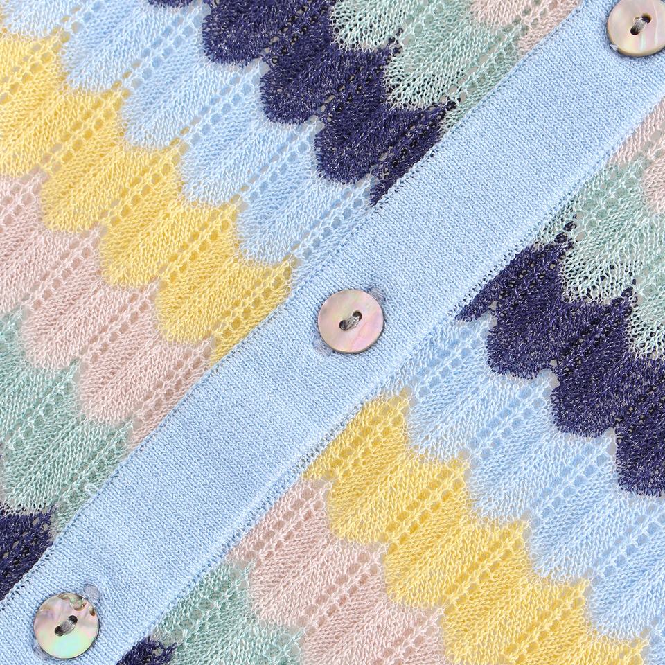 Knit Cardigan – Round Neckline – Single Button Closure – Vintage Fall Style