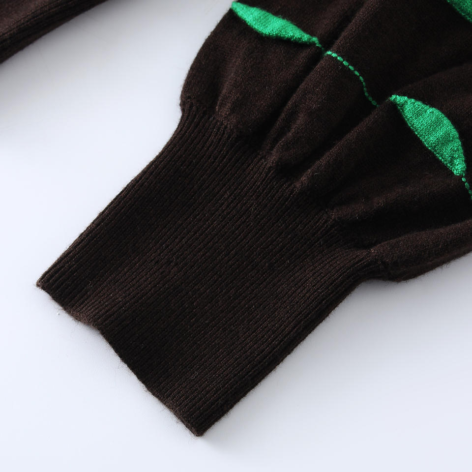 Pullover Sweater – Glow in the Dark – Green Glitter Knit – Casual Chic Style