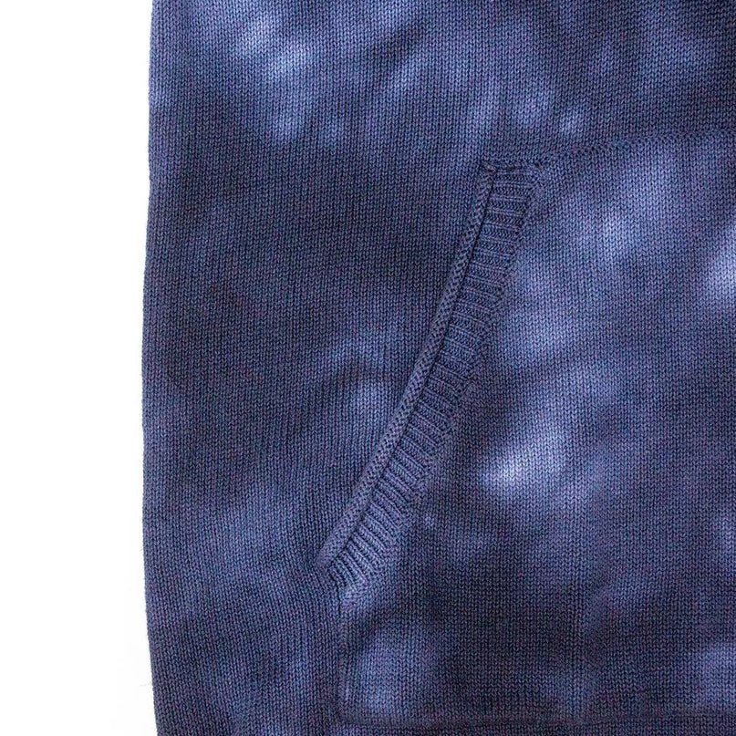 Hoodie – Waffle Knit Oversized – Designer Streetwear – Luxury Fall Style