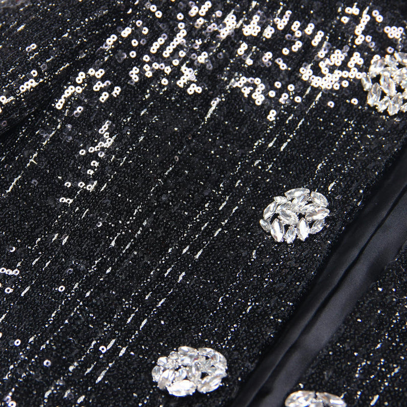 Livia Van Hoef Embellished Tweed Jacket