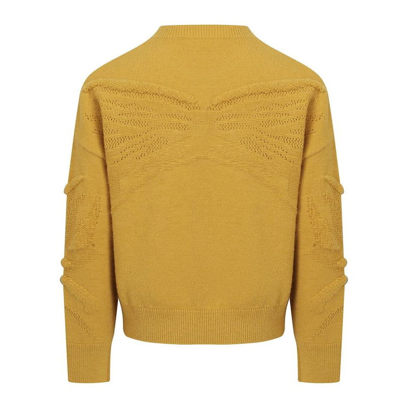 Pullover Sweater – Vintage Crewneck – Embroidery Detail – Classic Style