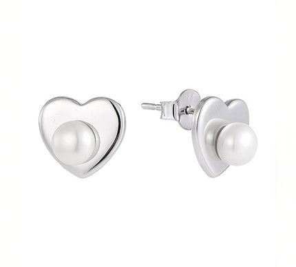 925 Sterling Silver Freshwater Pearl Stud Earrings