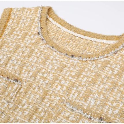 Serena Van Hoef Tweed Jacket And Sleeveless Mini Dress Set