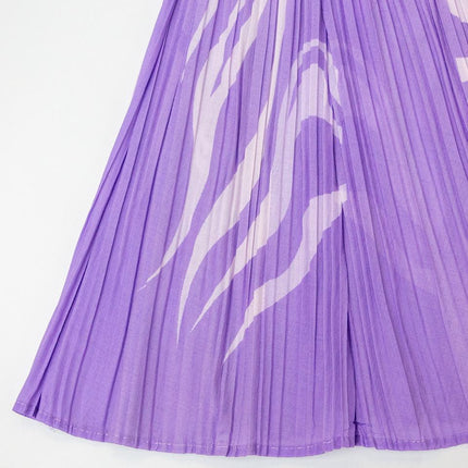 Evening Dress – Printed Design – Sleeveless Maxi – Elegant Romantic Style
