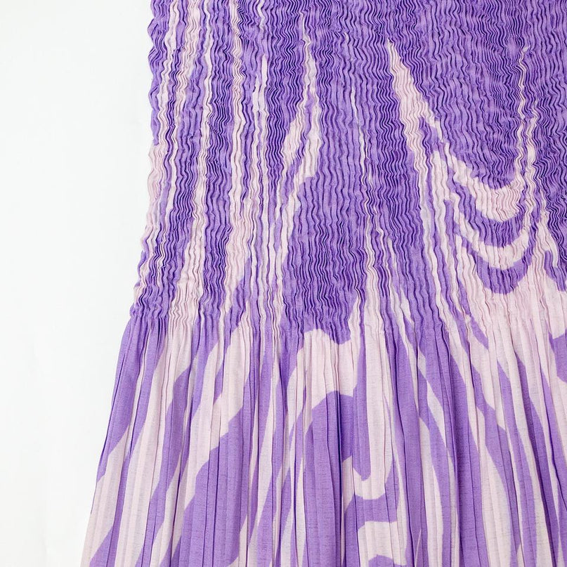Evening Dress – Printed Design – Sleeveless Maxi – Elegant Romantic Style